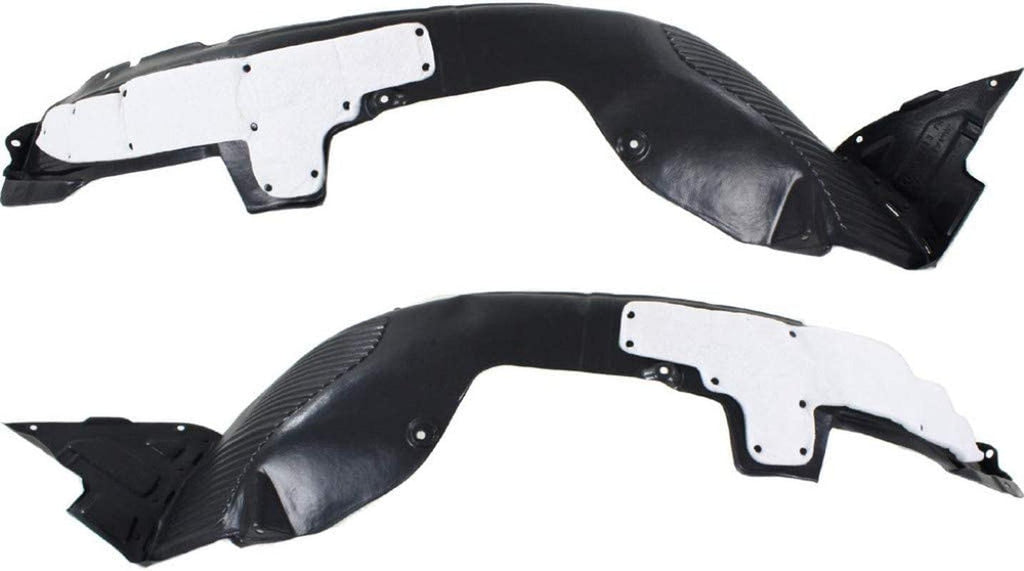 For Kia Forte Splash Guard/Fender Liner 2014 2015 2016 Driver and Passenger Side Pair/Set | Front | EX/LX | KI1248122 + KI1249122 | 86811A7000 + 86812A7000