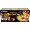 [6 Packs] Nongshim Tonkotsu Ramen Premium Noodle Soup, Rich Pork Broth, 3.56 oz, 6 ct