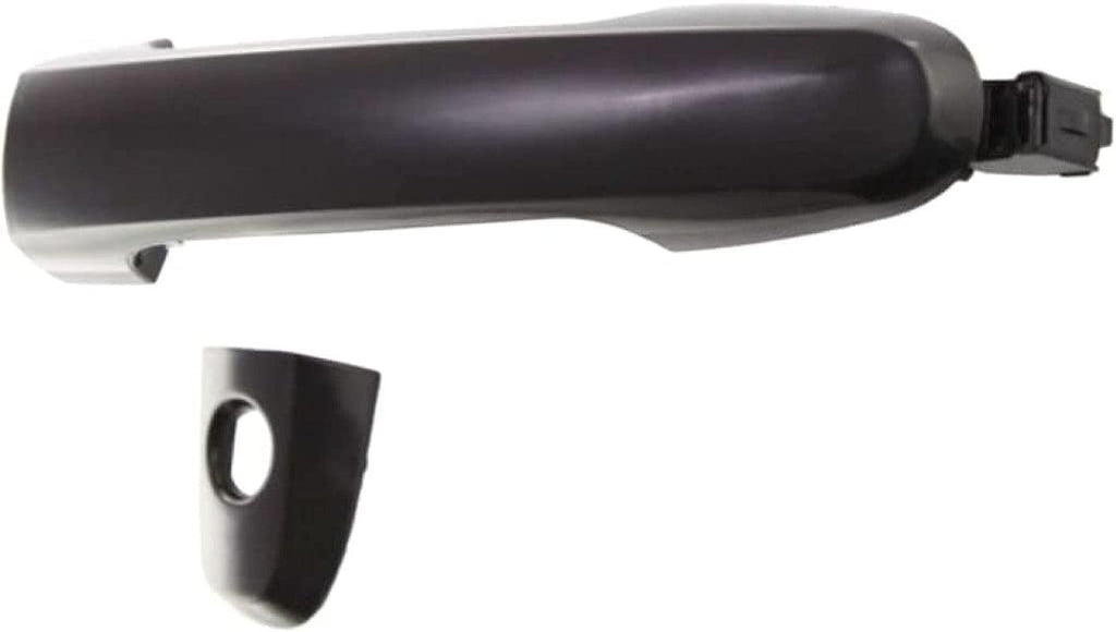 Compatible with Toyota RAV4 2001-2012 Exterior Door Handle Front Driver Side | Smooth Black | with Key Hole | Trim:All Submodels | GM1310169 | 88971449-PFM