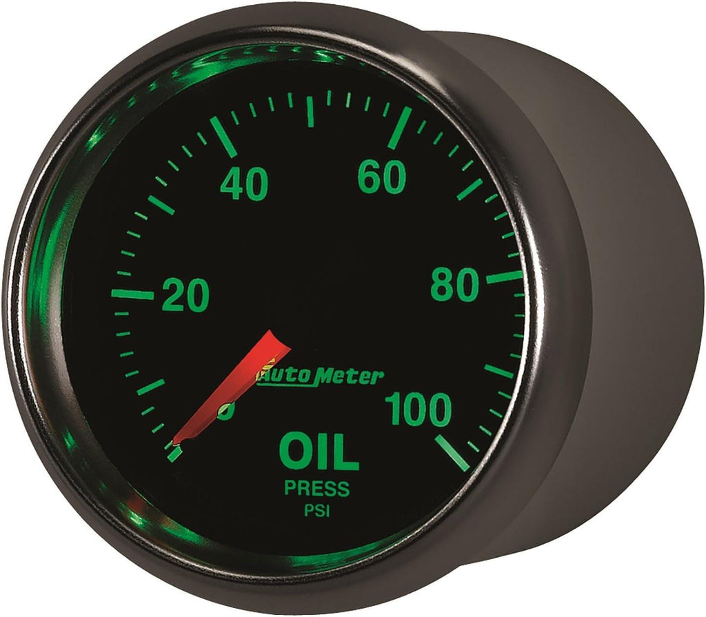 3821 GS Mechanical Oil Pressure Gauge,2.3125 In.