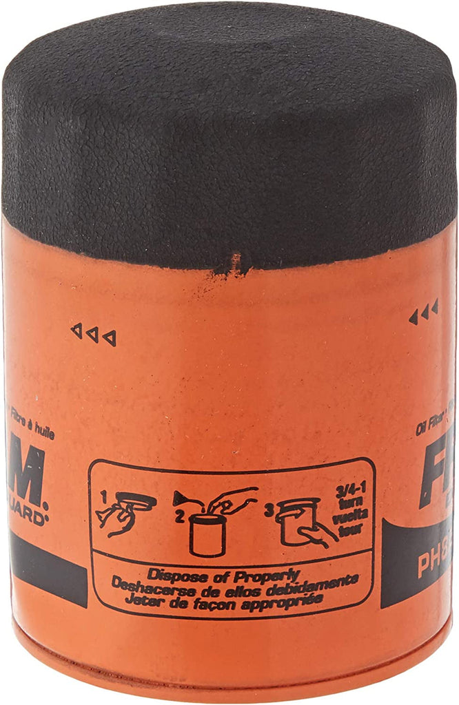 FRAM Extra Guard PH8A, 10K Mile Change Interval Spin-On Oil Filter