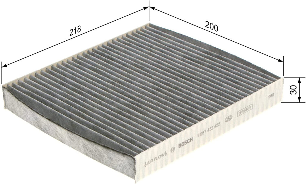 Bosch R2433 - Cabin Filter Activated-Carbon