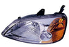 Depo Headlight Assembly for 01-03 Civic 317-1119L-AS