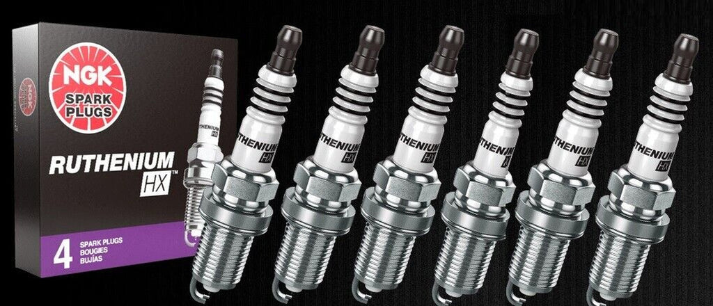 NGK (95605) LTR7BHX Ruthenium HX Spark Plug - Set of 6