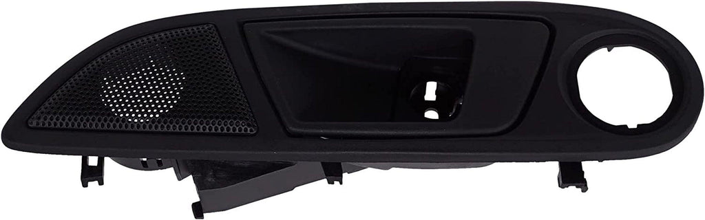 Driver and Passenger Side Interior Door Handle Set of 2 Compatible with 2011-2019 Ford Fiesta, Black