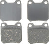 Silver 14D709AC Ceramic Rear Disc Brake Pad Set