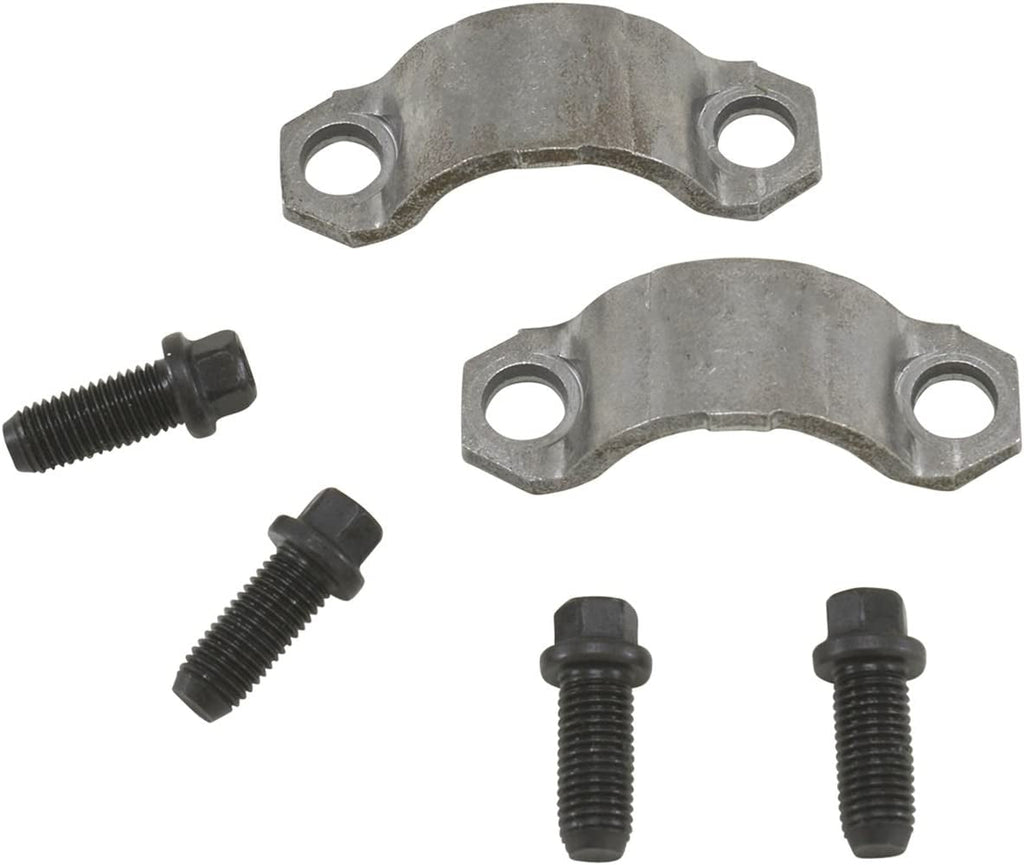 & Axle (YY STR-002) 1350/1410 U-Joint Strap Kit for Dana 60/70/GM 9.5/Ford 10.25 Differential