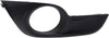 Fog Light Trim Compatible with 2013-2015 Nissan Altima Textured Front, Passenger Side