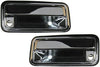 Chrome Front Outer Exterior outside Door Handle Pair Set Compatible with Chevy GMC Truck