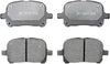 Gold 17D707 Organic Front Disc Brake Pad Set