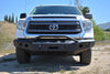 | FBTT2-01 | Front Bumper Fits 2014-2020 Toyota Tundra | 3Pc Modular Design | Integrated Winch Mount | Bull Bar | Auxiliary Light Cutouts | Steel D-Rings Included, Black