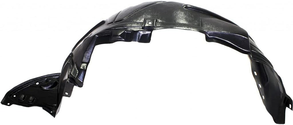 For Honda Civic Splash Guard/Fender Liner 2006 07 08 09 10 11 | Front, Passenger Side, Coupe | Replacement for 74101SVBA00, HO1249130 | Trim: Si