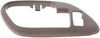 for GMC Yukon Door Handle Trim 1995 96 97 98 99 2000 Driver Side | Front | inside | Brown | W/Lock Hole | 15708073