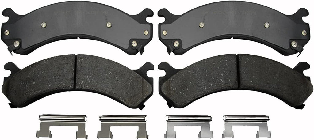 Gold 17D909CH Ceramic Rear Disc Brake Pad Set