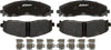 Gold 17D1691SDH Performance Semi-Metallic Rear Disc Brake Pad Set