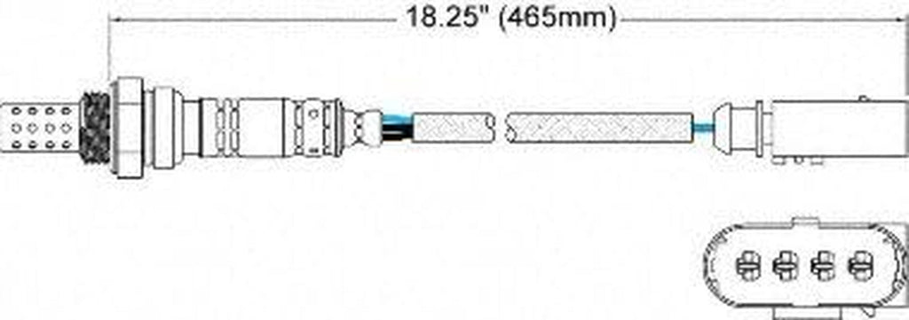 250-24495 4-Wire Oxygen Sensor