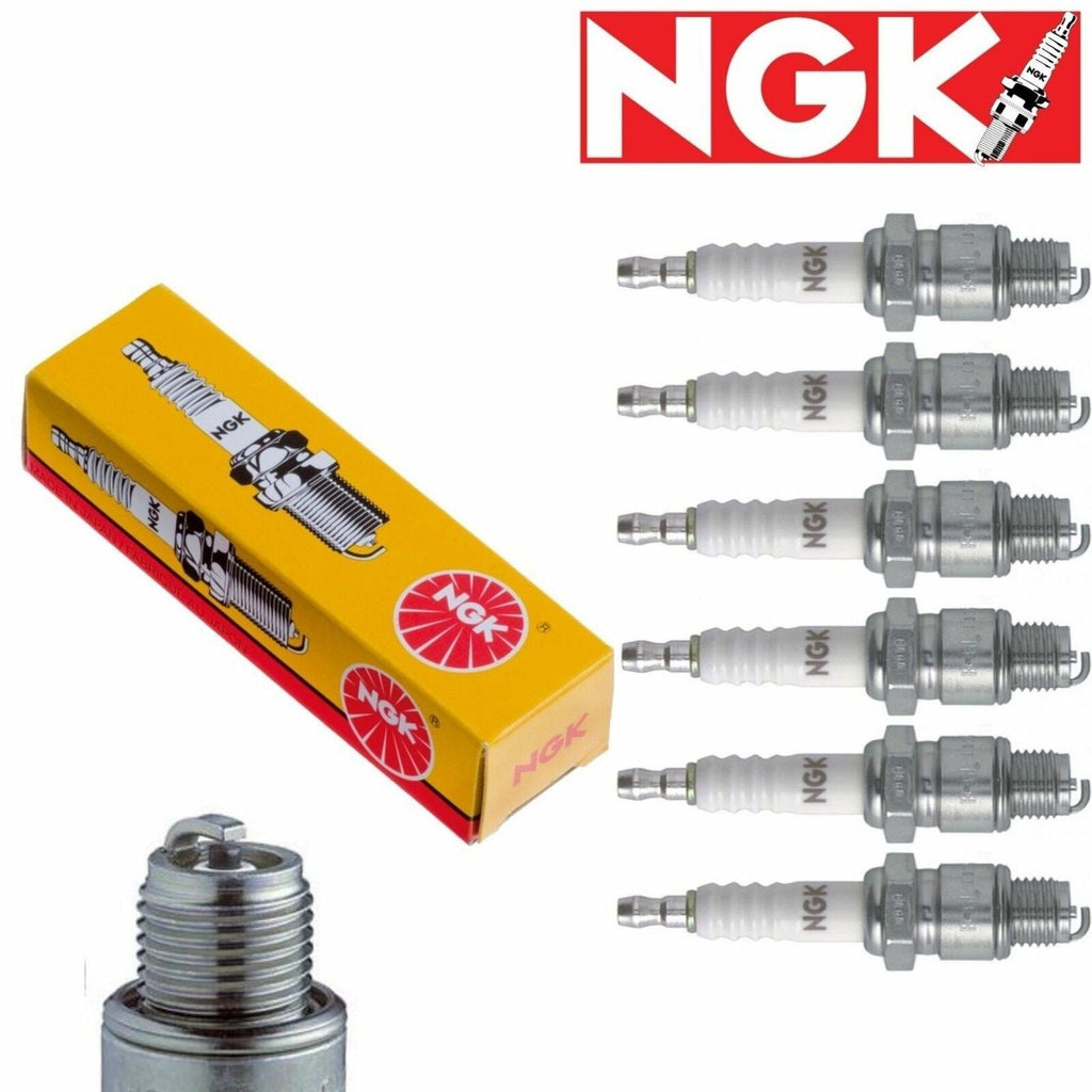 6 Pc NGK Standard Plug Spark Plugs 5122 BR7ES Tune up Kit