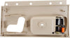 Interior Door Handle Compatible with 2003-2011 Lincoln Town Car Front, Driver Side Beige Bezel with Chrome/Gold Lever