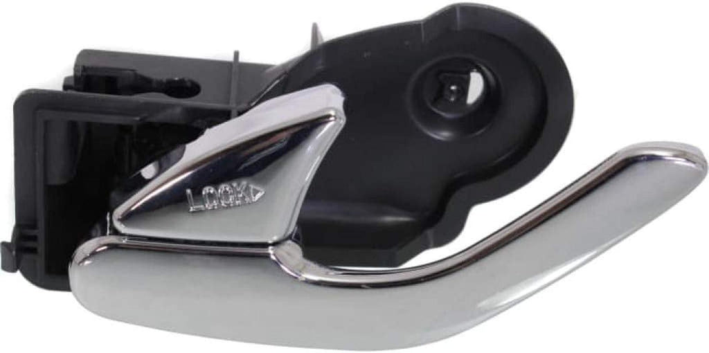 for Mazda Tribute Interior Door Handle Front or Rear, Driver Side Chrome (2001-2006) | with Door Lock Button | Trim:All Submodels | FO1352131 | YL8Z7822602BA