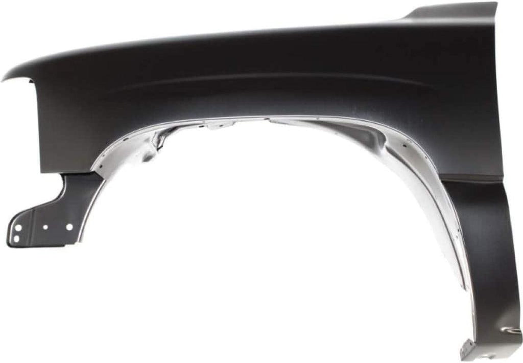 For Chevy Silverado 2500 1999 00 01 2002 Front Fender Driver Side | Replacement for 19168844 GM1240267 | Trim : Ls/Lt/Base