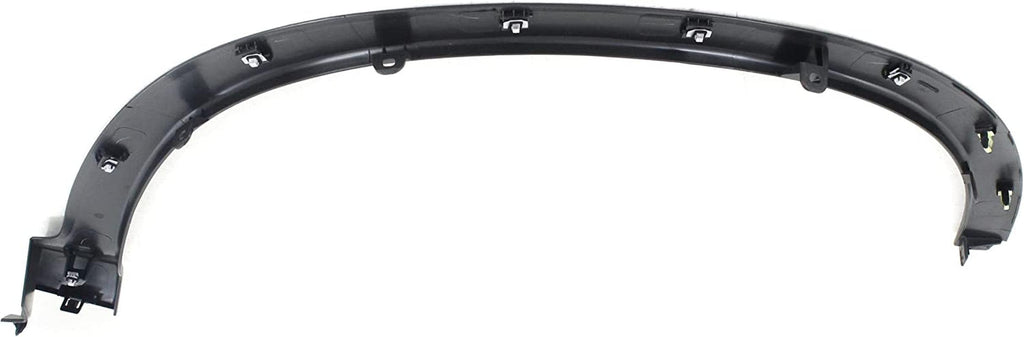 Front, Driver Side Fender Trim Compatible with 2012-2016 Honda CR-V Plastic, Black - HO1290105