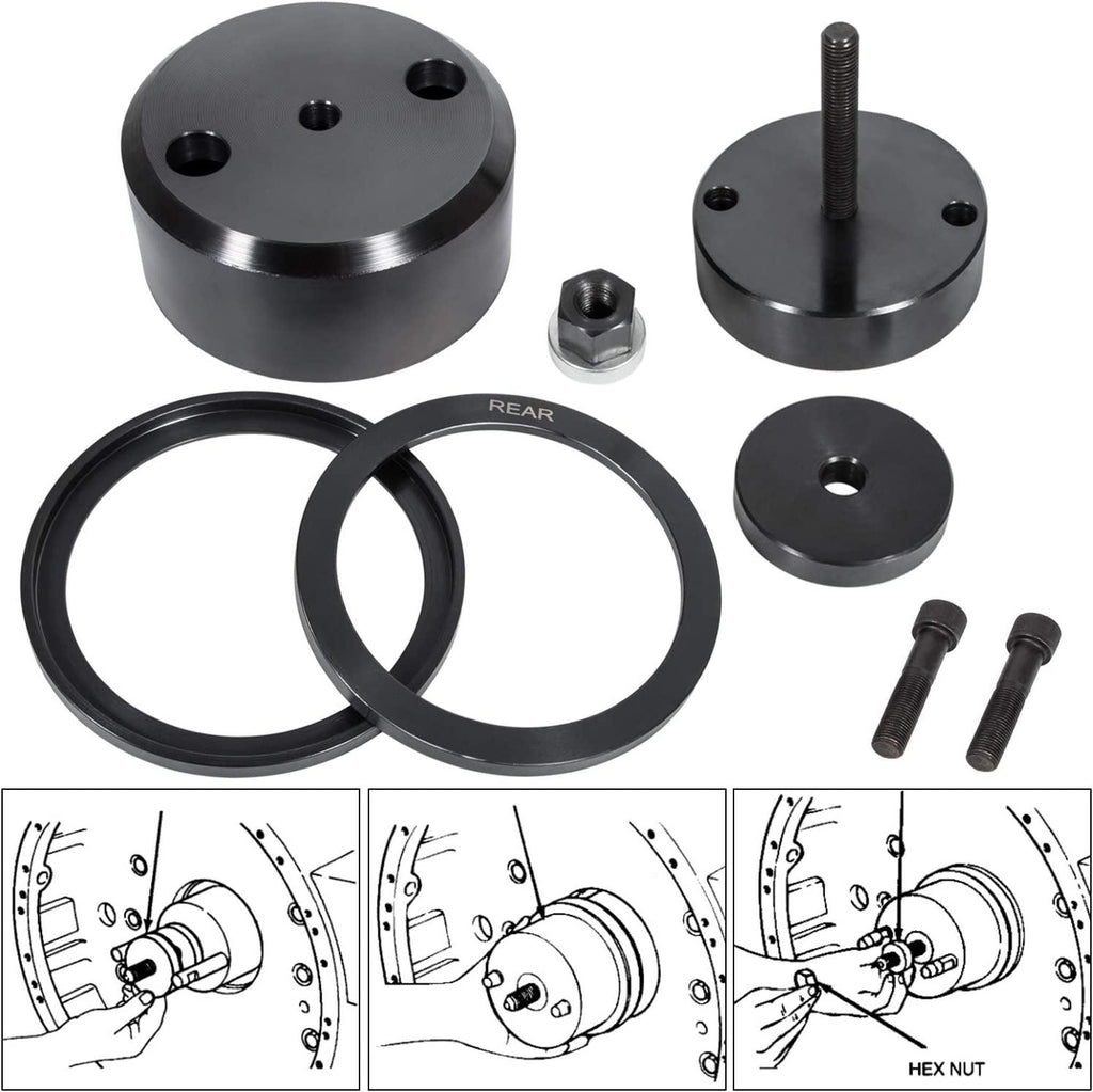 J-35686-B Front+Rear Crankshaft Seal & Wear Sleeve Installer for Detroit Diesel Series 60 Two Cycle 92 Engines