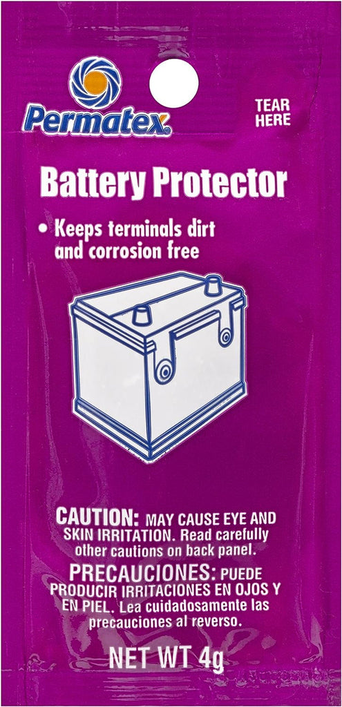 Permatex 09976 Counterman'S Choice Battery Protector Grease, 4 G Pouch