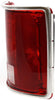 Tail Light for CHEVROLET SUBURBAN 78-91 RH Lens and Housing W/Chrome Trim