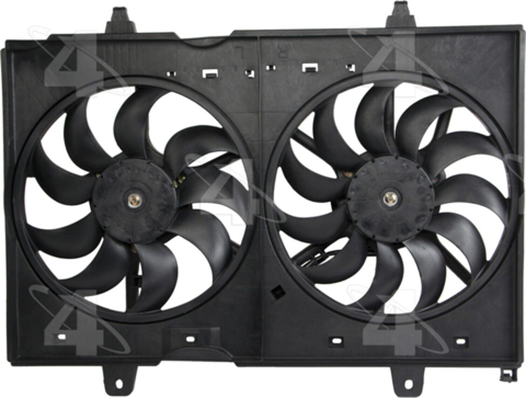 Four Seasons Dual Radiator and Condenser Fan Assembly for Nissan 76191