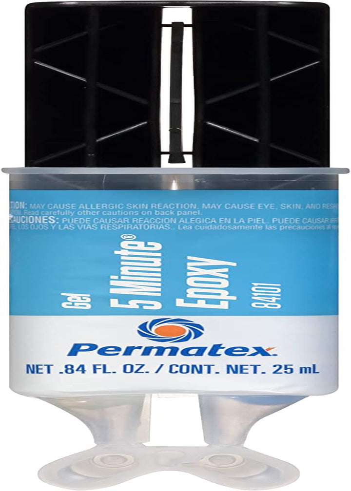 Permatex 84101 Permapoxy 5 Minute General Purpose Epoxy, 0.84 Oz.