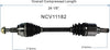 NCV11182 CV Axle Shaft Assembly for Select 2012-18 Ford Focus - Front Left (Driver Side)