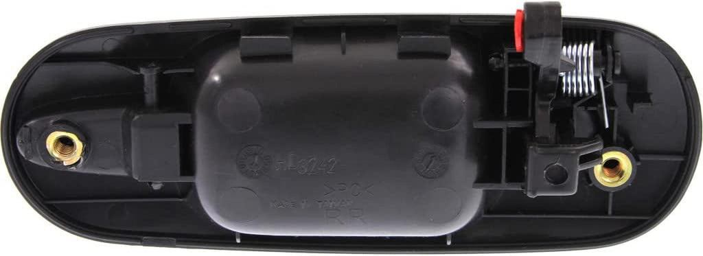 For Honda CR-V Door Handle 1997-2001 Exterior | Rear Passenger Side | Chrome Lever | Black Housing | HO1521121 | 72640ST0003-PFM