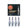 NGK Iridium Spark Plug Set 4PCS. 89-18 for Ford Hyundai Toyota 5464 BKR5EIX-11