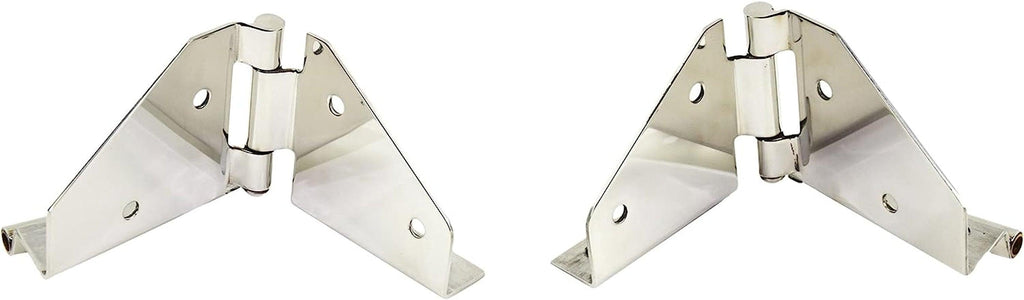 Windshield Hinge - No Mirror Holes (Pair) 30427