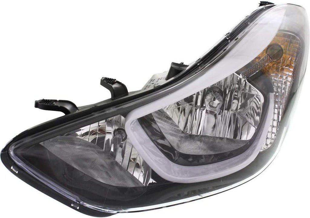 : Fit S Hyundai Elantra Headlight Assembly 2014 2015 2016 Driver Side CAPA Certified for HY2502187 (Vehicle Trim: SE)