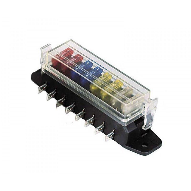 8-Way Lateral Single Fuse Box - greatparts