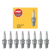 NGK Standard Spark Plug Set 8PCS. 3961 BR8ES SOLID