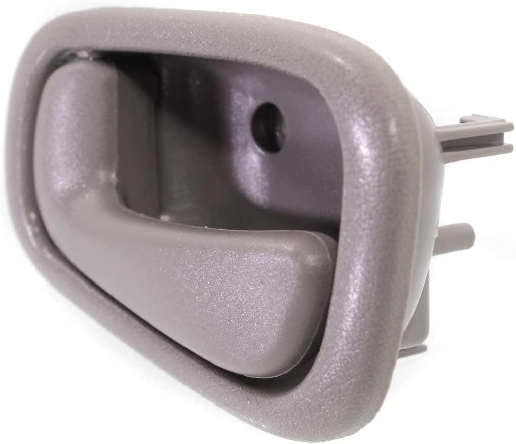 for Toyota Corolla 1999-2002 Interior Door Handle Driver Side Front/Rear | Gray | Replacement for GM1352138 | 94859669