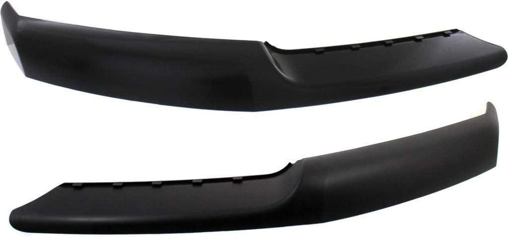 For Mitsubishi Endeavor Bumper Trim 2004 2005 Driver and Passenger Side Pair/Set | Front | Upper | Primed | MI1088101 + MI1089101 | MR574475 + MR574476