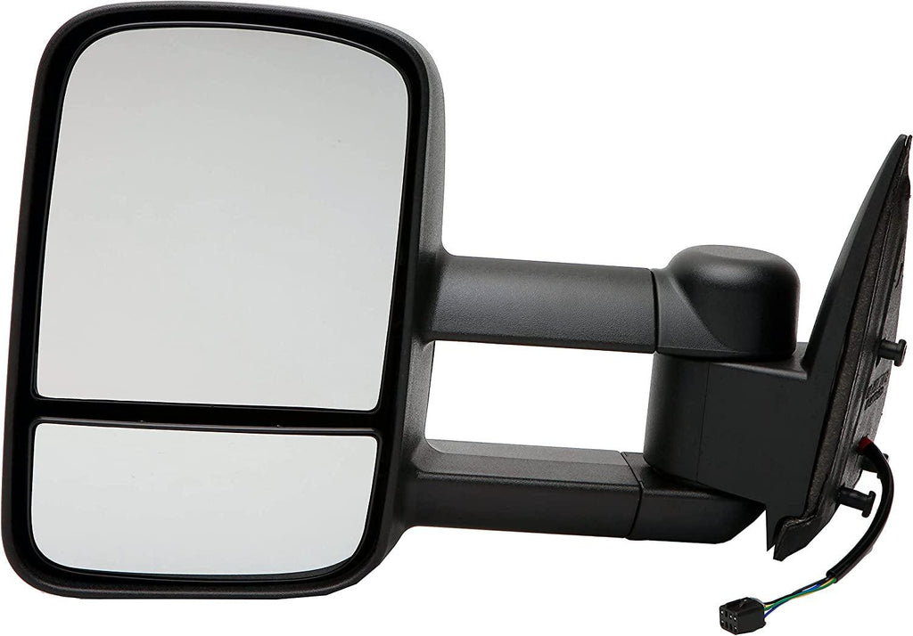 Dorman 955-1863 Driver Side Power Door Mirror - Heated / Folding Compatible with Select Cadillac / Chevrolet / GMC Models, Black