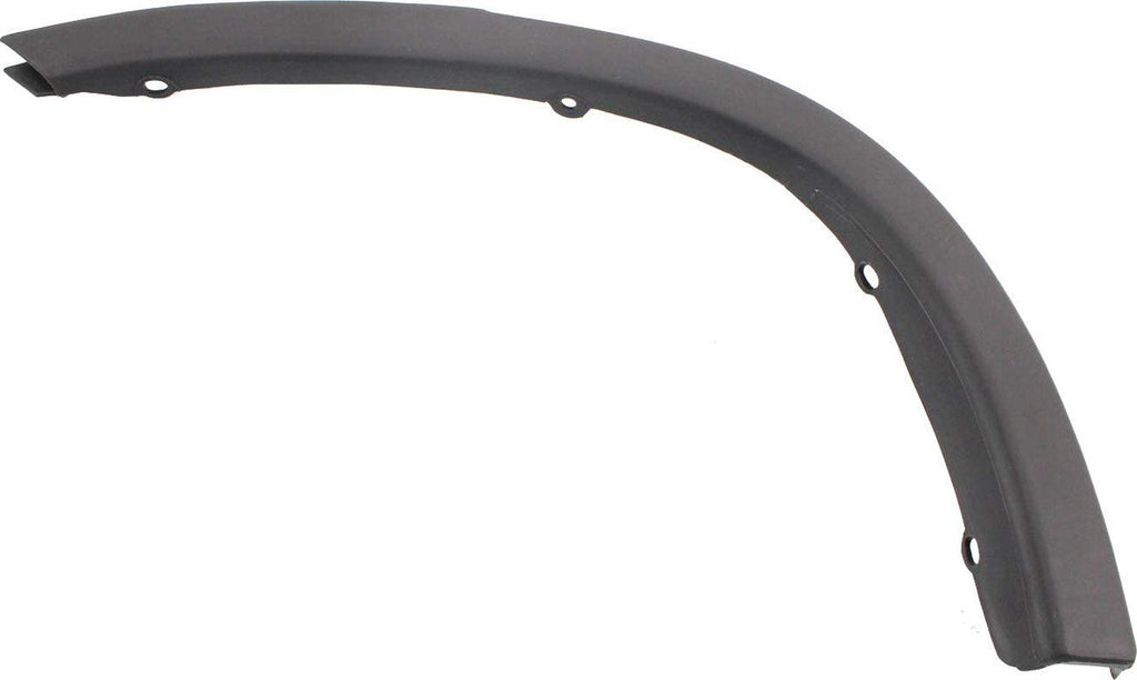 Fender Trim Compatible with 1997-2001 Honda CR-V Black, Plastic Rear, Passenger Side Partslink HO1791101