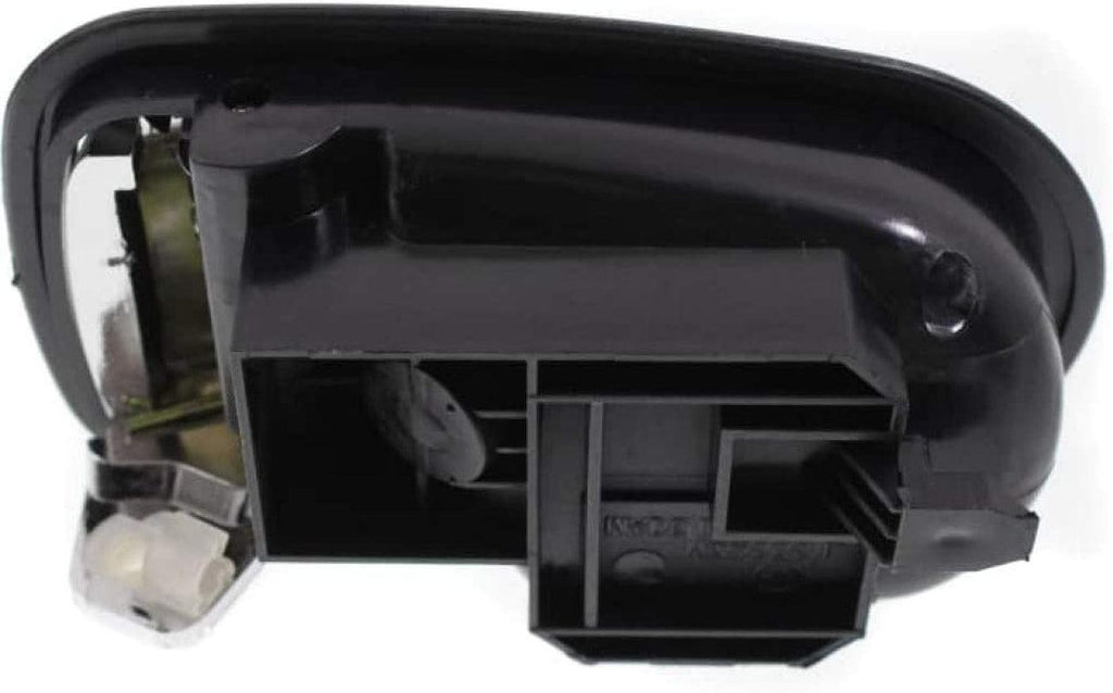 For Mazda Protege Interior Door Handle Front or Rear, Passenger Side Black Bezel with Chrome Lever 1995-2003 | Trim:All Submodels | MA1353109 | S54N58330B65