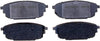 Silver 14D892 Semi-Metallic Rear Disc Brake Pad Set