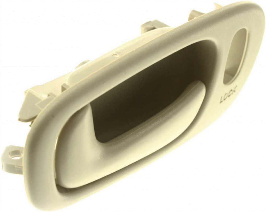 Compatible with Toyota Corolla Interior Door Handle Front or Rear, Driver Side Beige (1998-2002) | with Door Lock Hole | Trim:All Submodels | GM1352137 | 6920602060