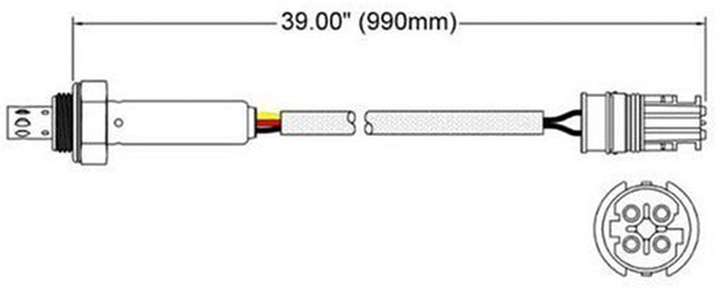 250-24810 4-Wire Oxygen Sensor