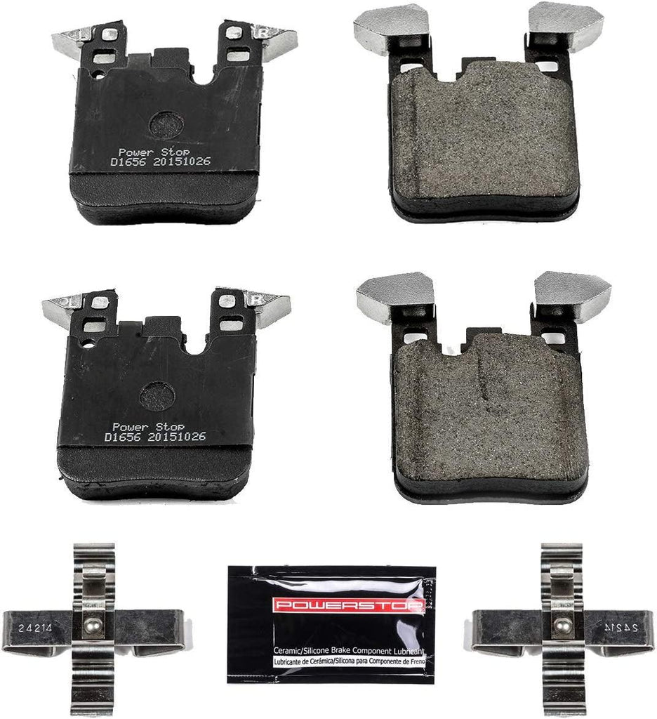 Z23-1656 Z23 Evolution Sport Carbon Fiber Infused Ceramic Brake Pad with Hardware