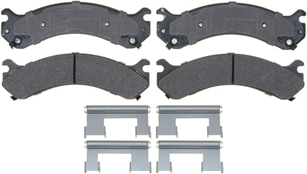 Gold 17D909MH Semi-Metallic Rear Disc Brake Pad Set