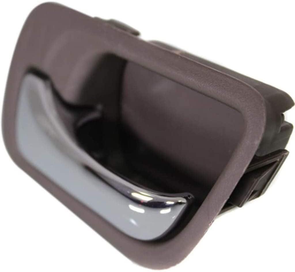 for Honda Accord Interior Door Handle Front, Driver Side Brown Bezel with Chrome Lever (2003-2007) | Trim:All Submodels | HO1352131 | 72160SDAA02ZD