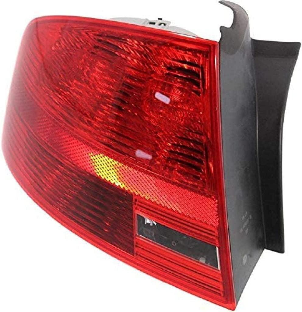 : for Audi A4 Quattro Tail Light Assembly 2005 06 07 2008 Driver Side W/Bulbs DOT Certified for AU2800103 | 8E5 945 095 a (Vehicle Trim: Sedan)