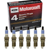 Genuine Motorcraft Spark Plugs AGSF32N 6PCS Set for Ford/ Lincoln/ Mercury